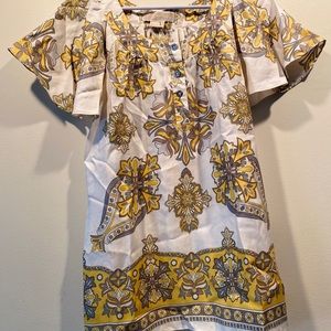 Short Sleeve Silk-Georgette Blouse